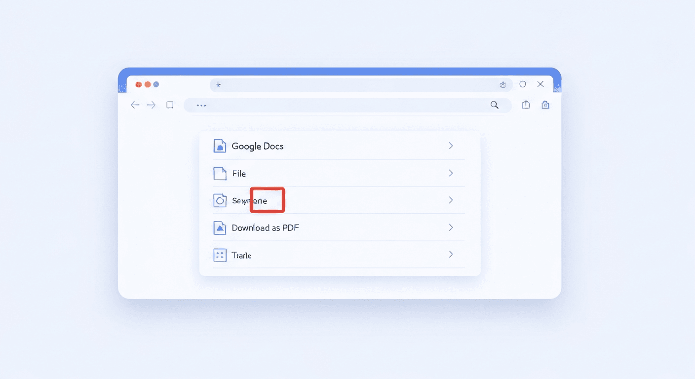 Google Docs interface showing a PDF being opened and re-exported to reduce file size